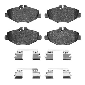 Mercedes-Benz E320 Brake Pads - Front - R1 Concepts - Semi Met - `03-`09